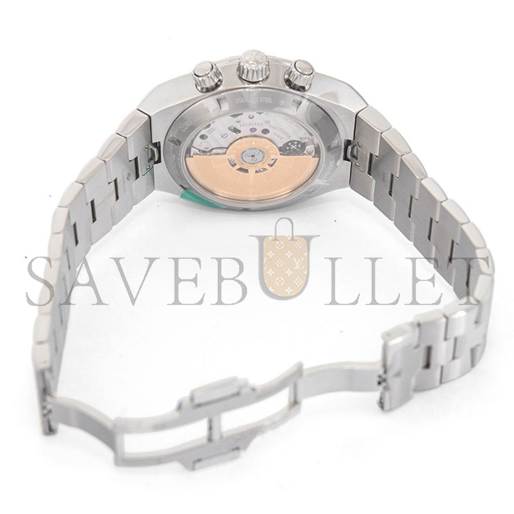 vacheron co*sta*t*n overseas silver dial stainless steel auT0matic watch 5500v/110a-b075